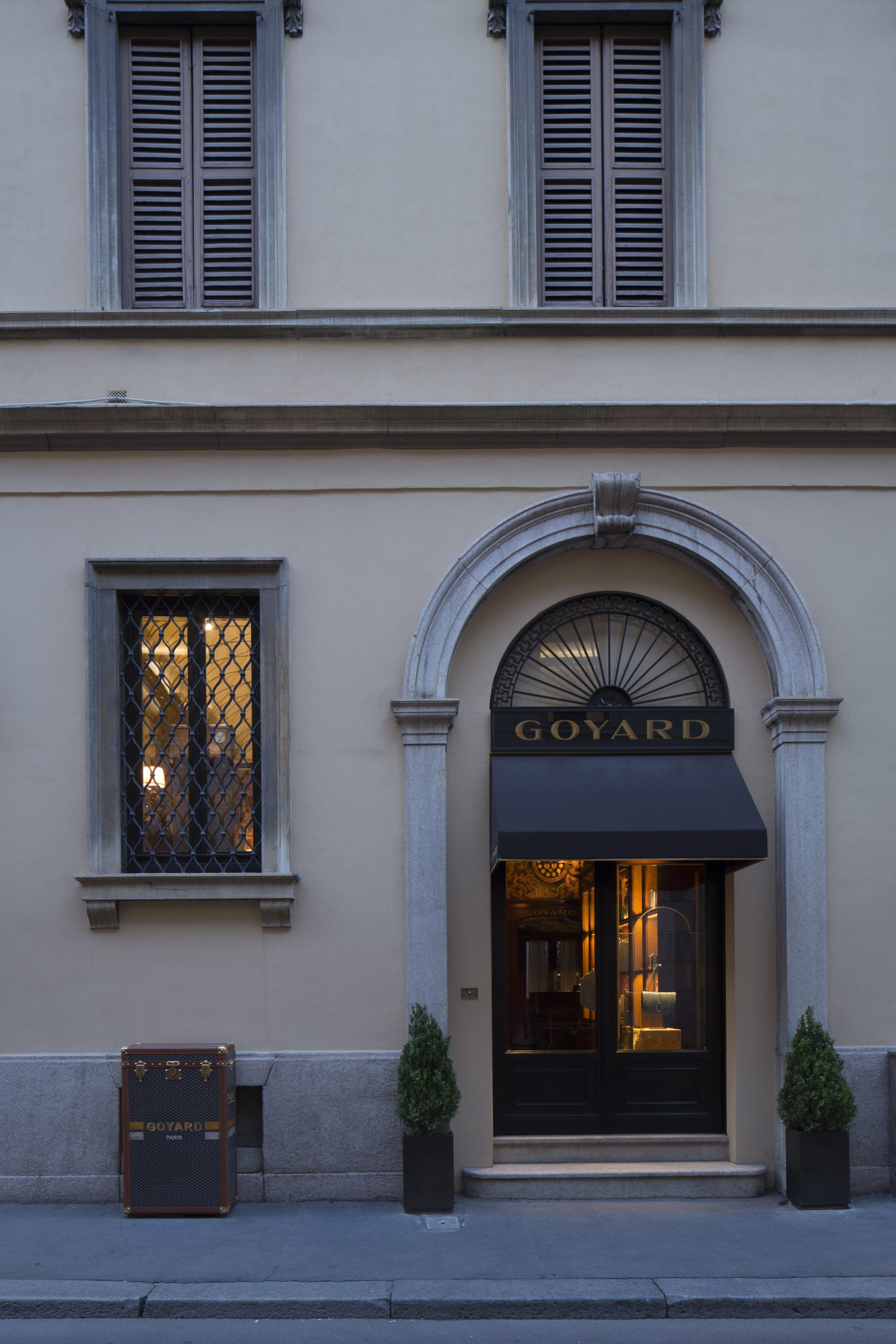 Boutique Goyard à Milan 1